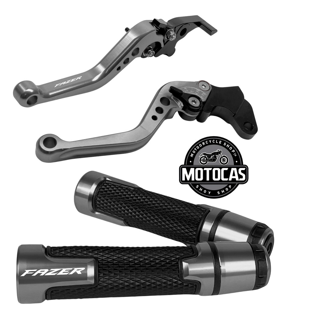 Kit Manete Manopla Fazer 250 150 Freio a Disco