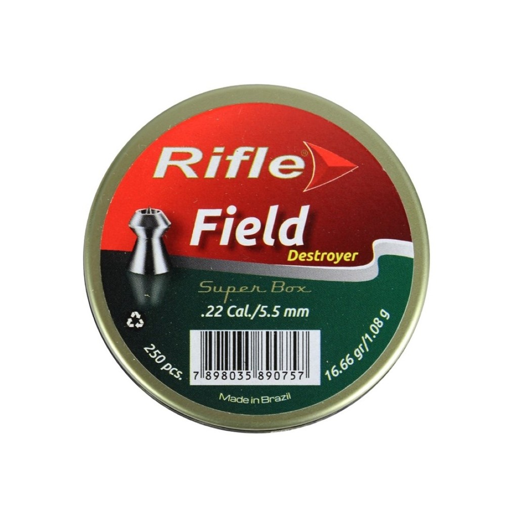 Chumbinho Rifle Field Destroyer 5.5mm 250un.