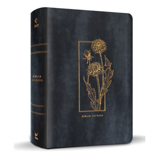 Bíblia Mulheres | Viviane Martinello | NVT | Espaço Para Anotações | Capa Luxo Floral Grafite em Oferta na Shopee