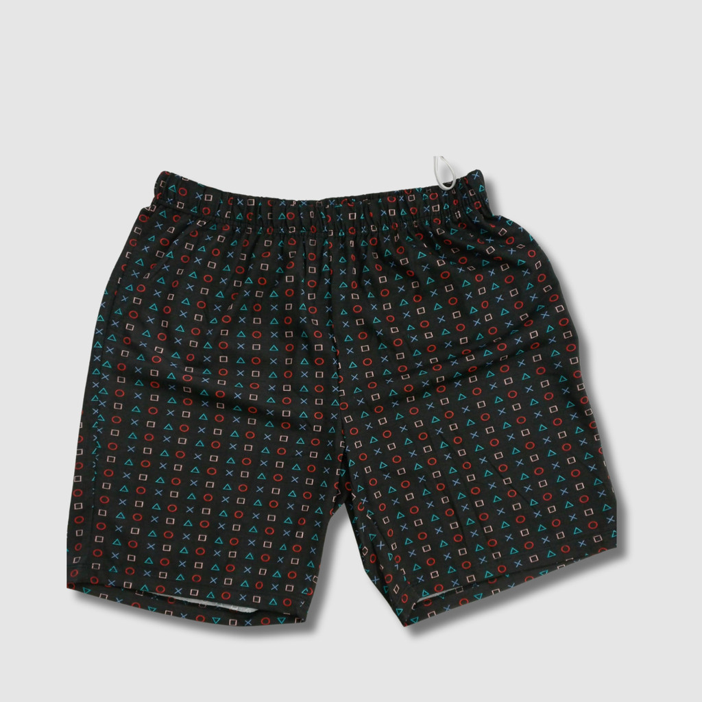 Samba Canção Estampada Games Dormir Pijama Masculino Cueca