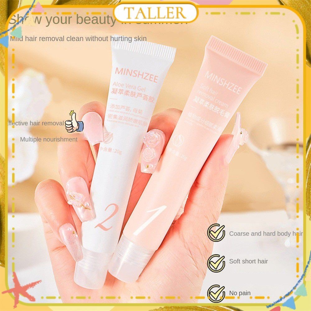Creme depilatório suave Remoção de pelos da raiz Remoção de pelos dos lábios Creme depilatório das pernas