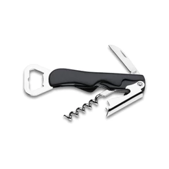 Saca Rolhas Abridor de Garrafas Preto Brinox - 2310/321