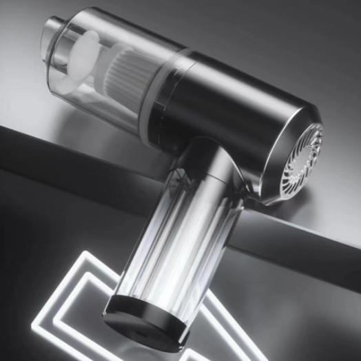 Mini Aspirador de Pó Portátil Automotivo Casa Sem Fio 3 em 1 Recarregável Potente 6000Pa