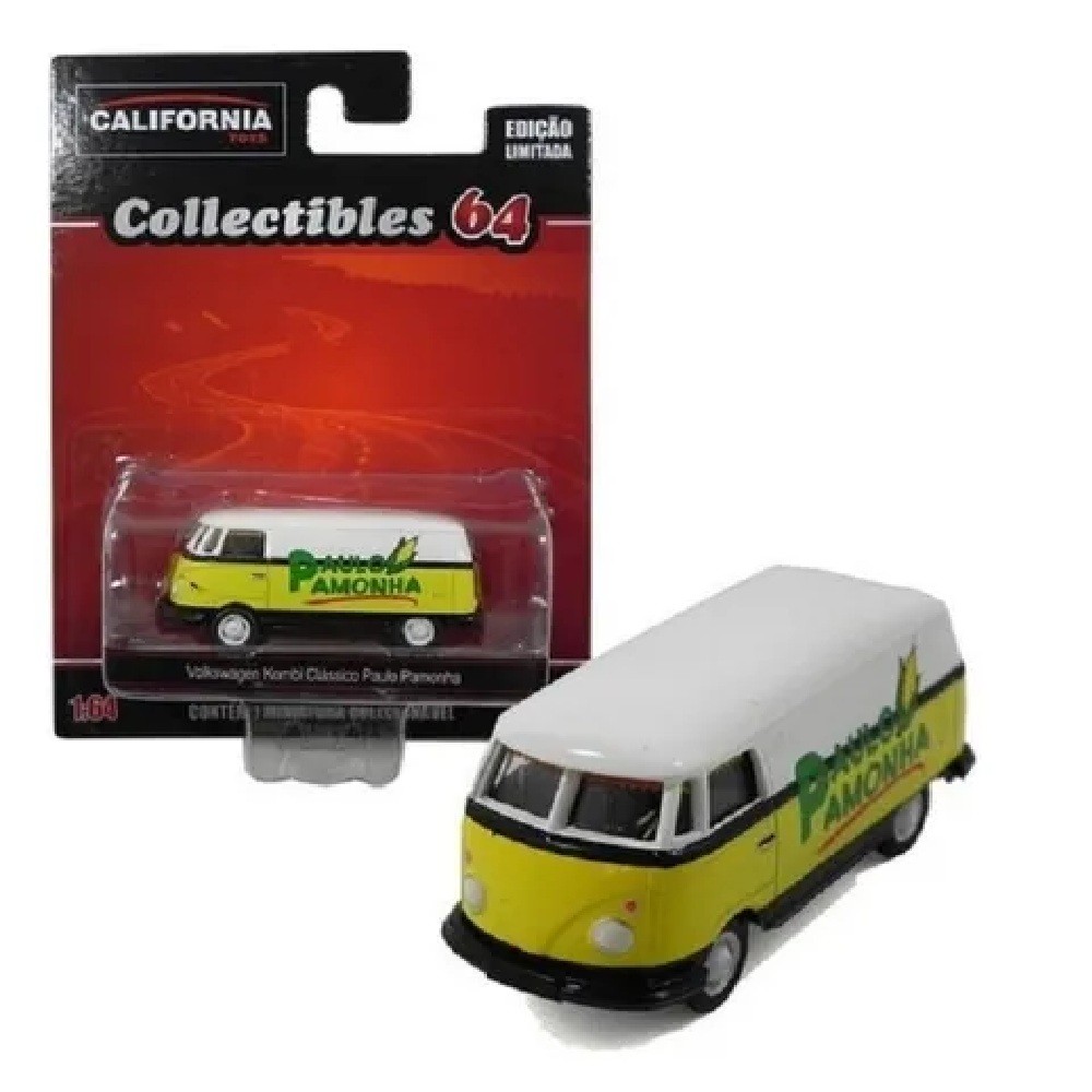 Miniatura Premium Kombi Paulo Pamonha Greenlight Esc 1/64