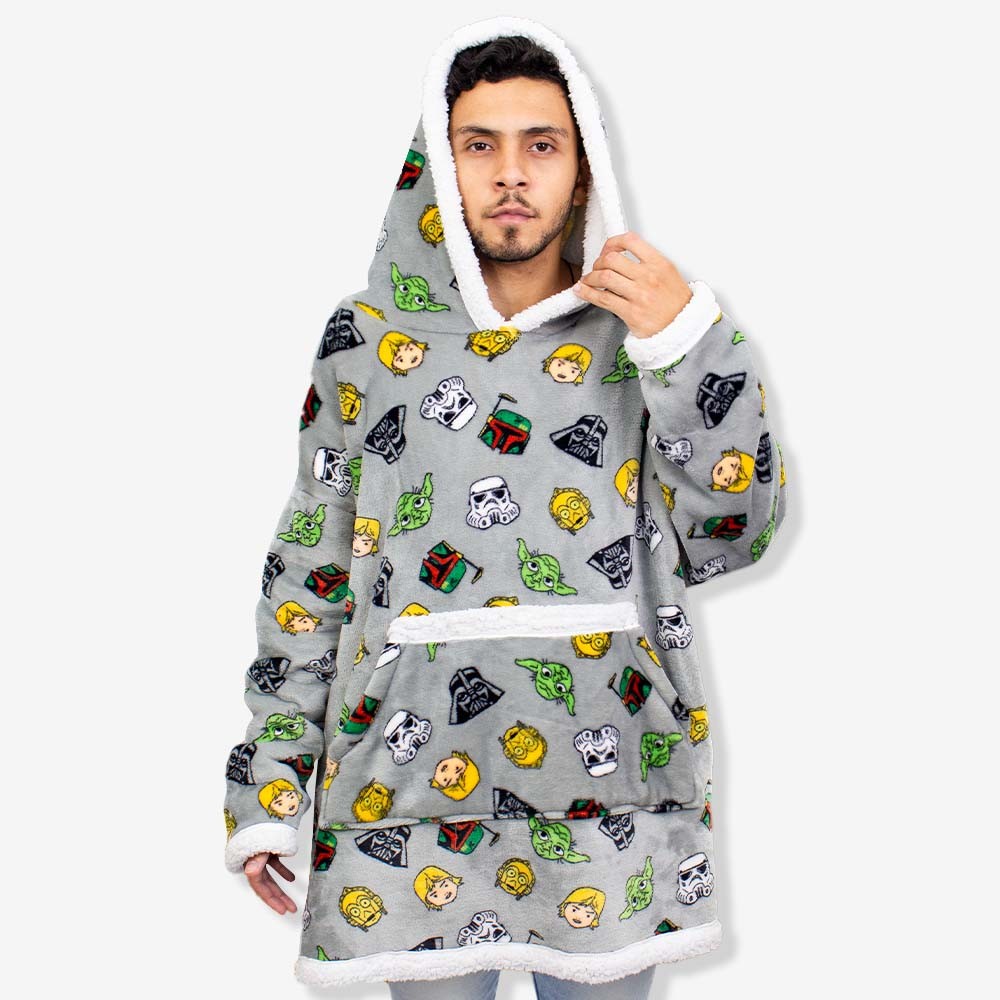 Moletom Hoodie Juvenil Star Wars - Mom & Baby
