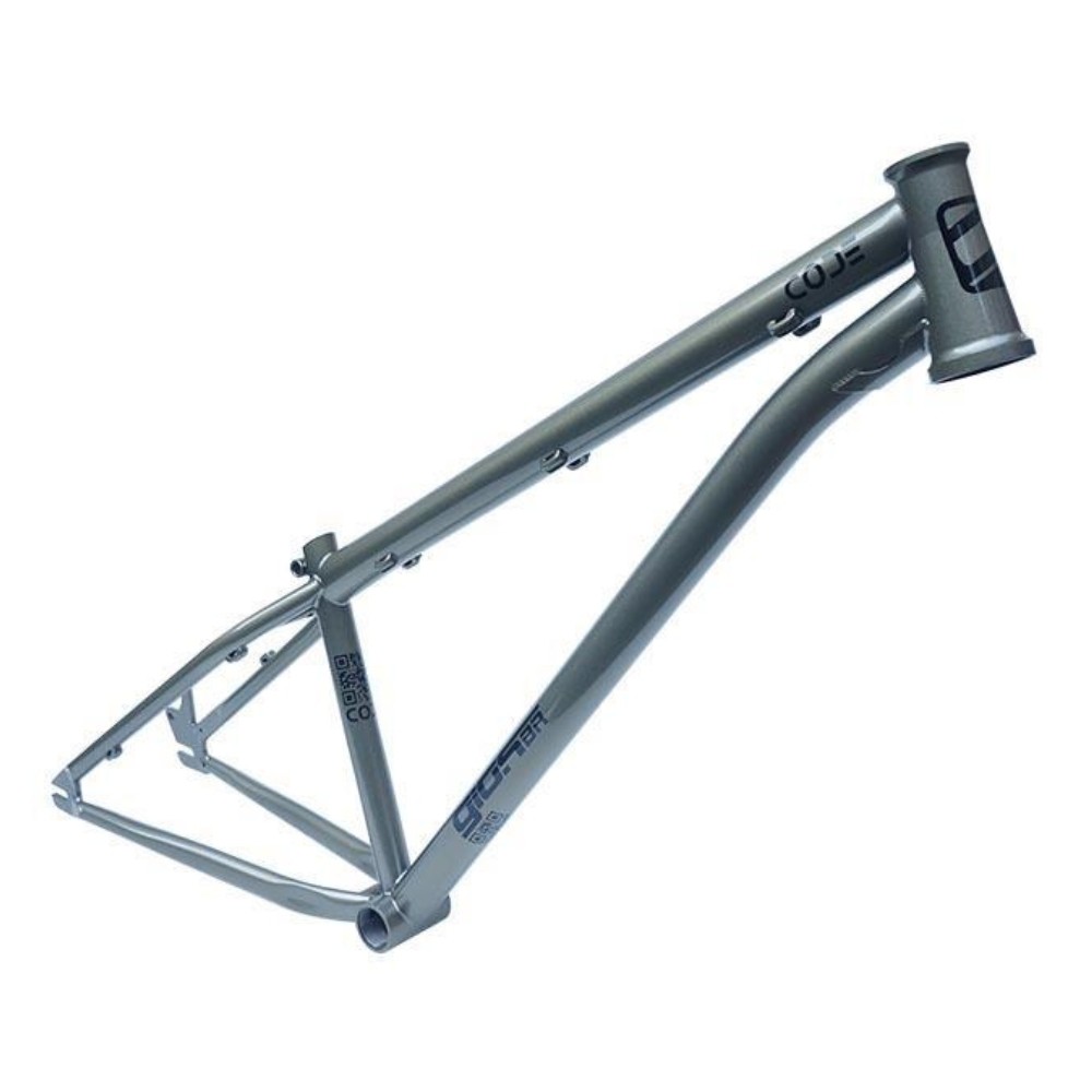 Quadro Gios Code 26 Cromoly Tapered Titânio/Preto