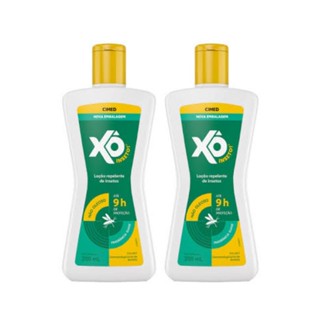 Kit C/2  Xô Inseto Loção  Repelente Cimed Corporal 9h de Proteção contra Mosquito em Oferta na Shopee