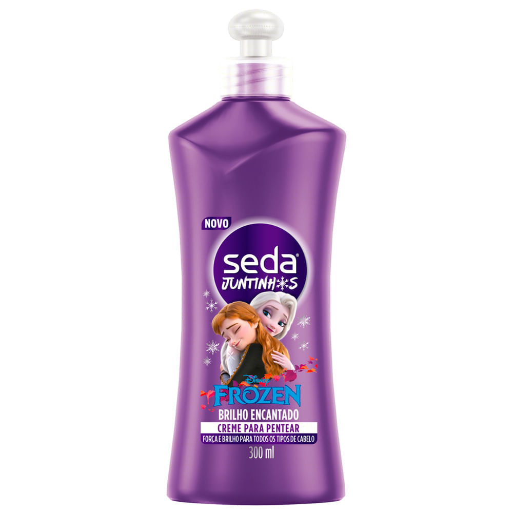 Creme de Pentear Infantil Seda Juntinhos Frozen 300ml - Mom & Baby