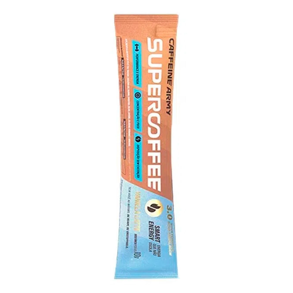 Supercoffee 3.0 Caffeine Army Vanilla Latte 10g - Food & Beverages