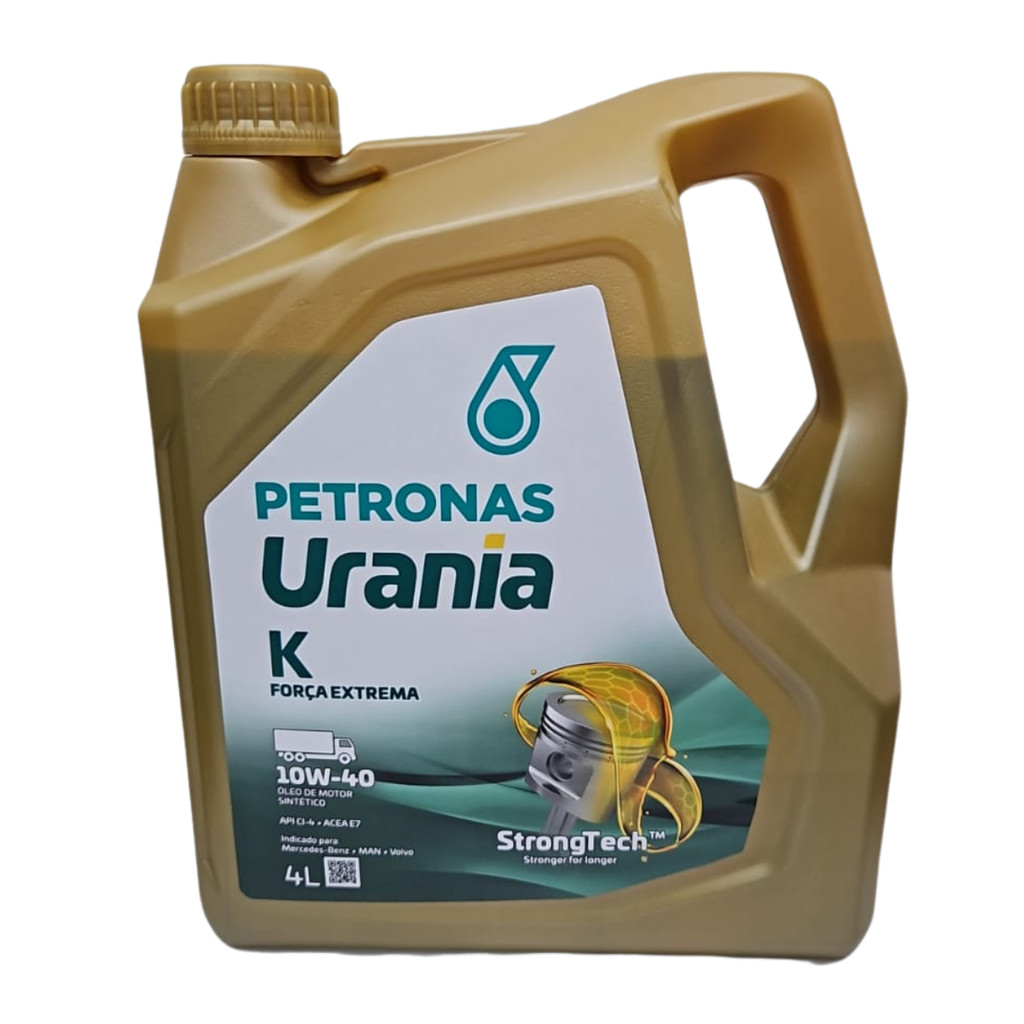 Óleo Lubrificante Motor Diesel 10W40 Petronas Urania K CI-4 Sintético 4L Pajero L200 em Oferta na Shopee
