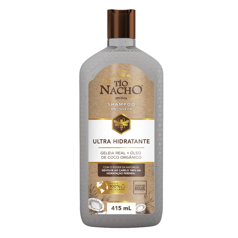 Shampoo De Tratamento Tio Nacho Coco 415ml - Beauty
