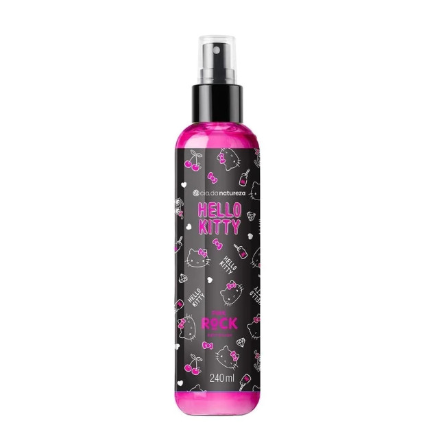 Hello Kitty Deo Colônia Body Splash Pink Rock 240ml - Cia da Natureza