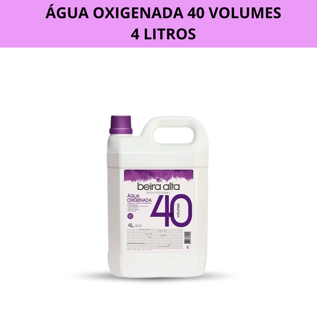 Água Oxigenada Volume 40 4L Beira Alta