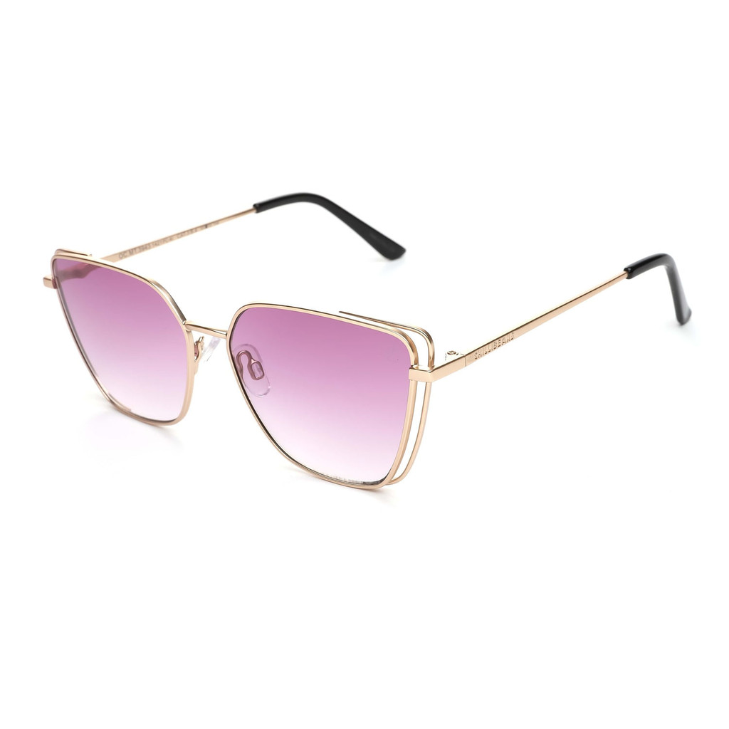 Óculos de Sol Feminino Chilli Beans Quadrado Degradê Roxo em Oferta na Shopee