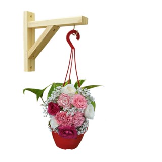 Kit 4 Mão Francesa 15cm P/ Pendurar Vaso De Planta Na Parede em Oferta na Shopee