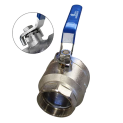 Registro de Esfera 2 1/2" Passagem Semi Plena Bremen