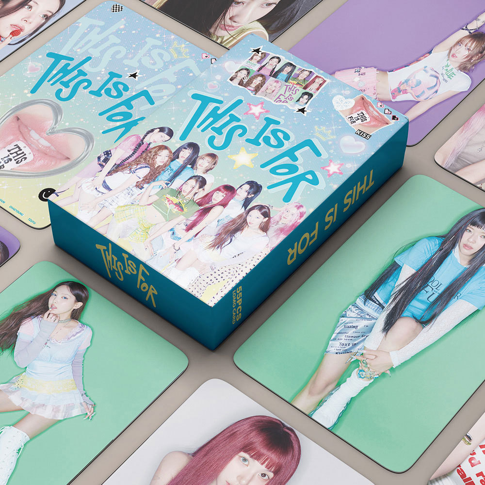 55pcs/Box TWICE Photocard Isso É Para Cartão De Coleção De Álbuns