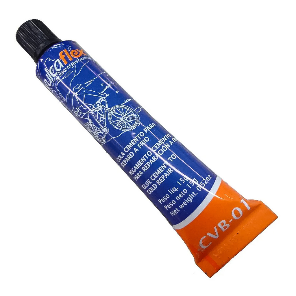 Cola Vulcanizante Para Remendo A Frio (Cvb 1) Bisnaga 15g Vulcaflex