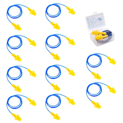 Kit 10 Protetor Auricular Auditivo Tipo Plug 14db Ca 18190 Freitas