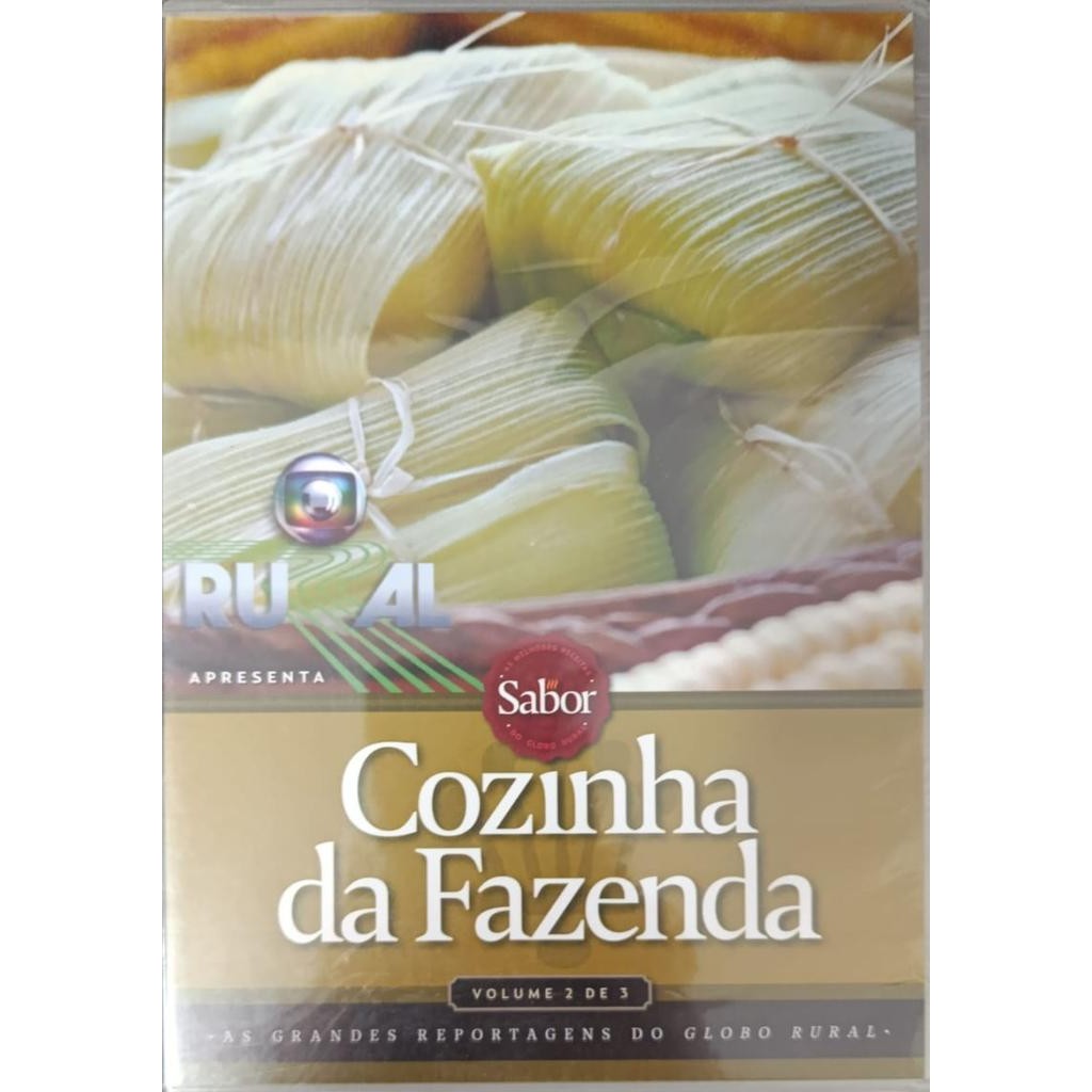 DVD: Cozinha da Fazenda Volume 2 Autor: Globo Rural (Novo, Lacrado)