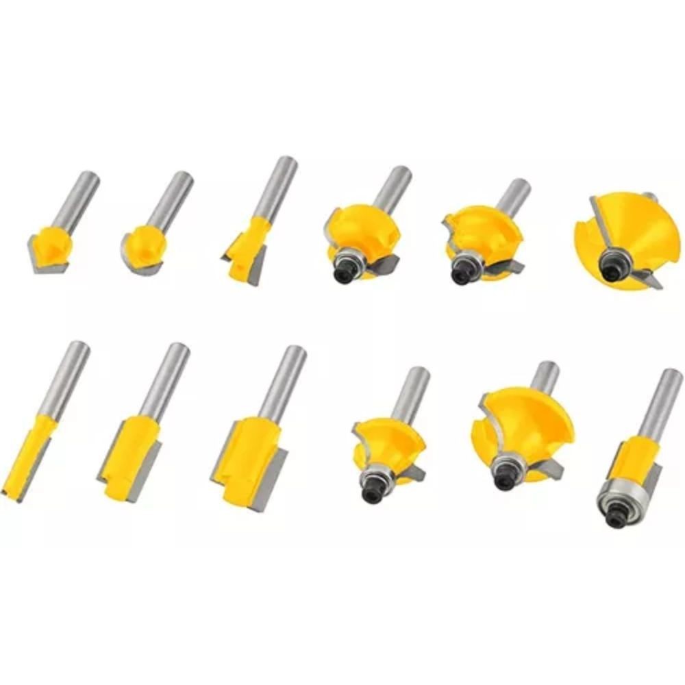Jogo de Fresa Para Madeira 6-32mm com 12 Peças 1295 França