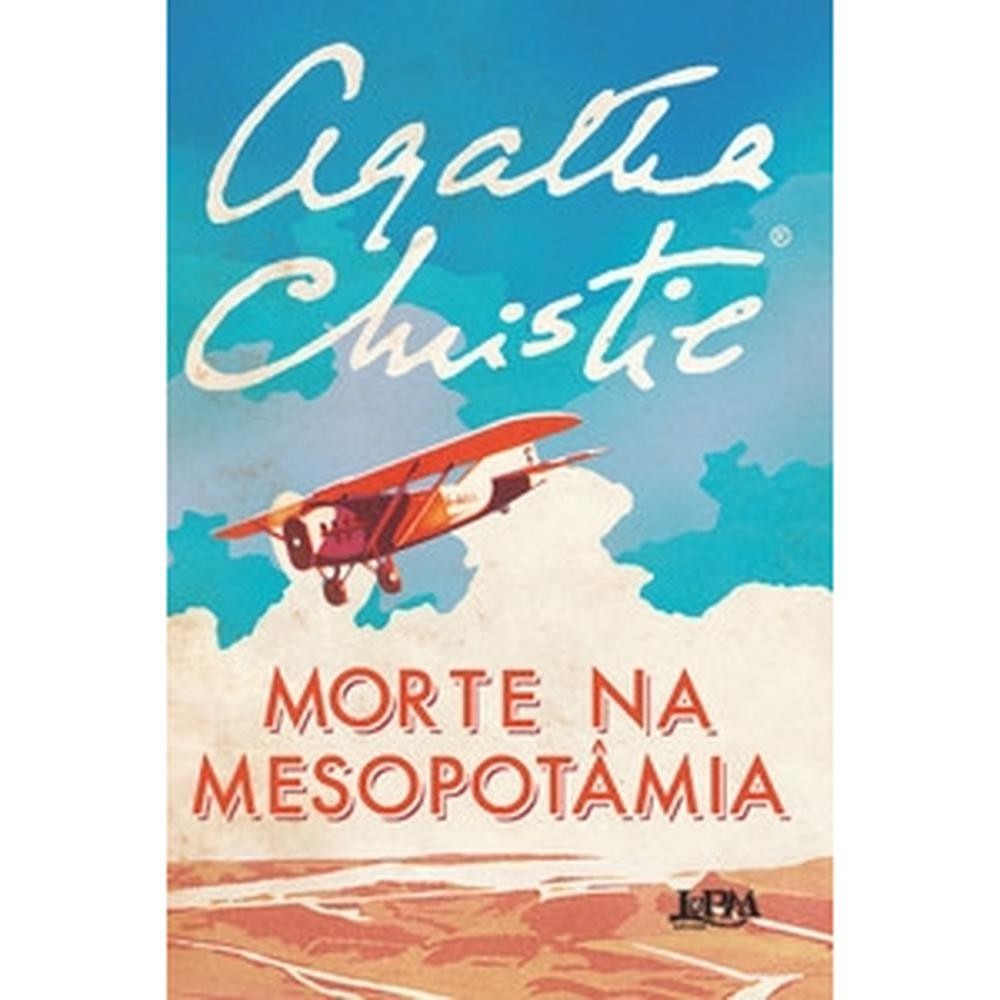 Livro  Morte na mesopotâmia por AGATHA CHRISTIE Editora GRUPO LPM