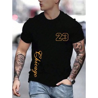 Camiseta Masculina de Manga Curta 100% algodao casul Gola Redonda Estampada