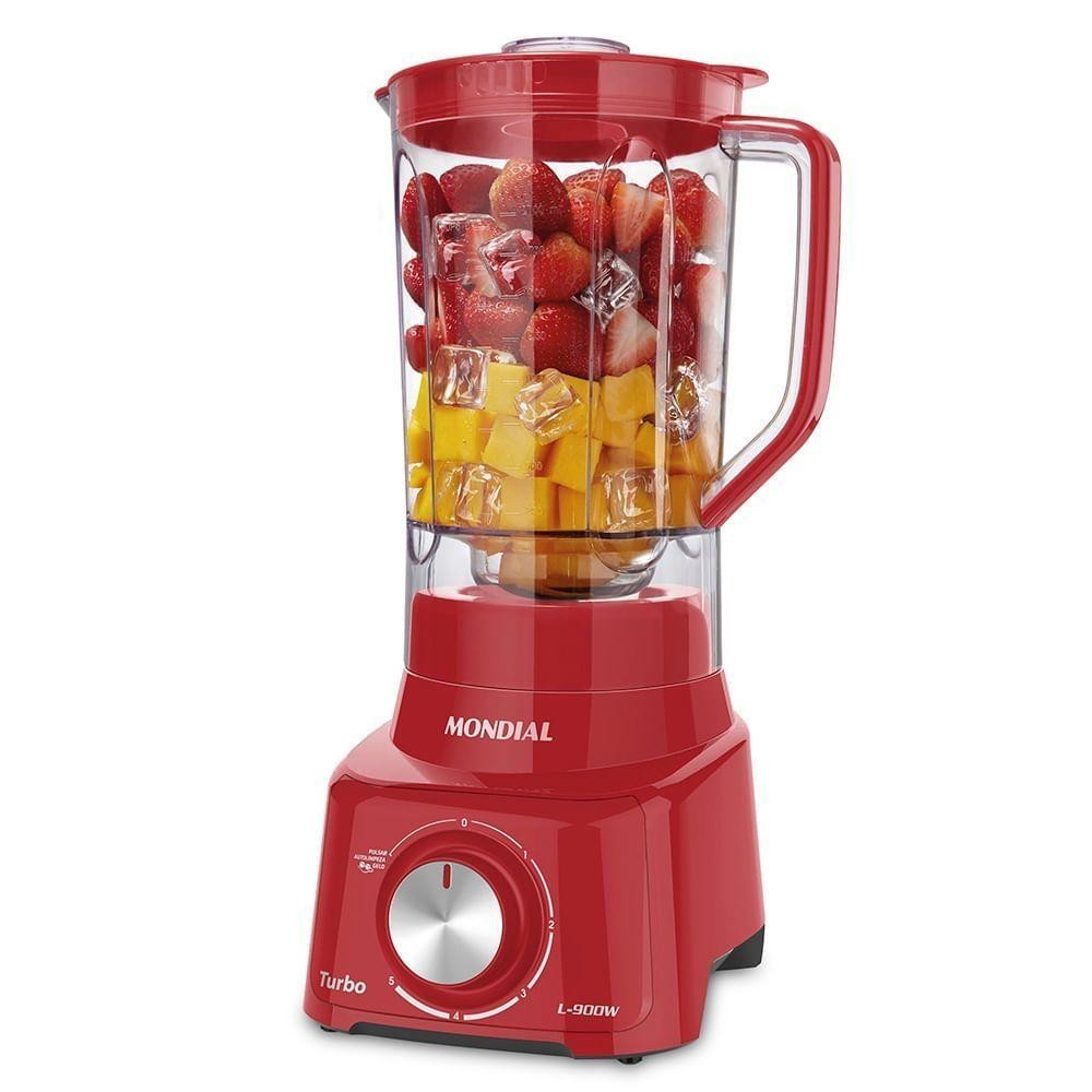 Liquidificador Mondial Turbo L-900 Vermelho 127V em Oferta na Shopee