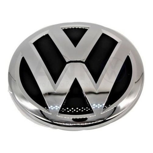 Emblema Vw Tampa Traseira Amarok 2017 A 2022 Original Vw