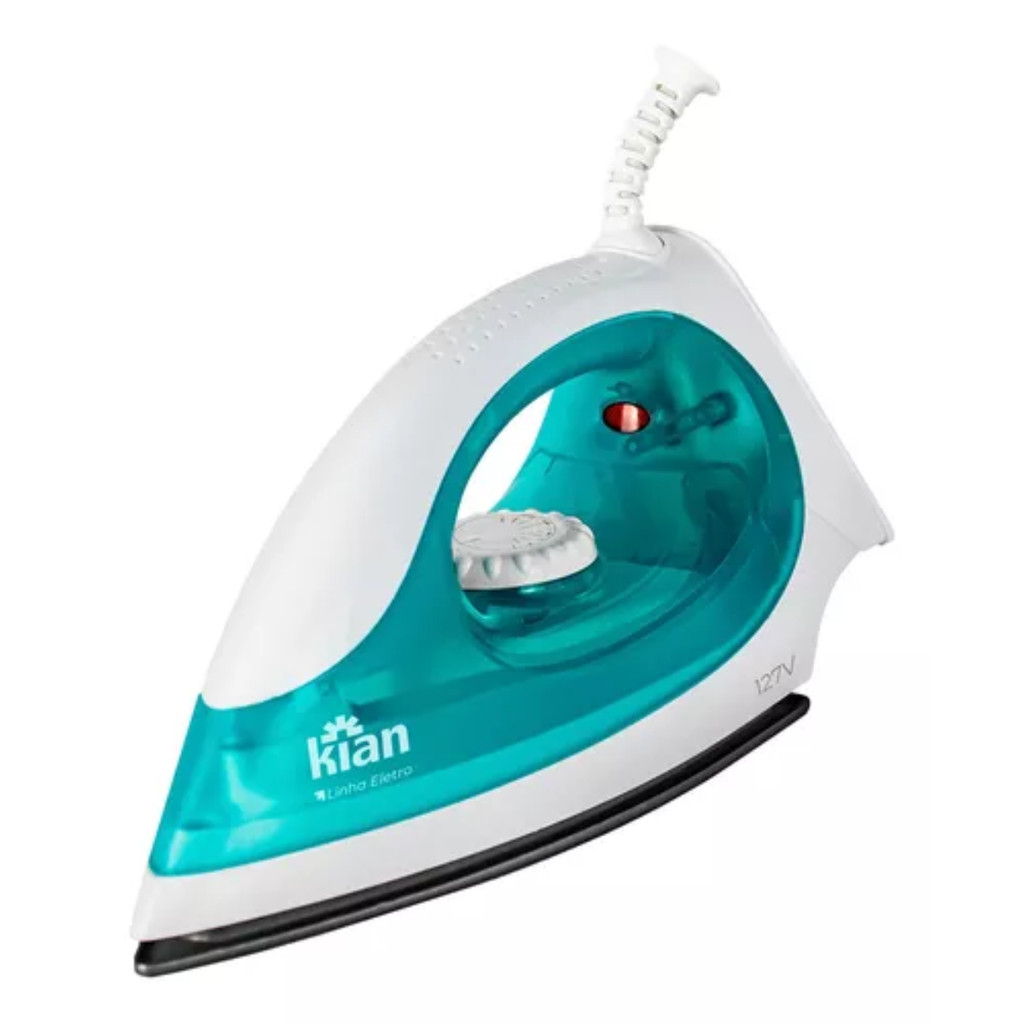 Ferro De Passar A Seco 127v ou 220v 1300w Verde Kian