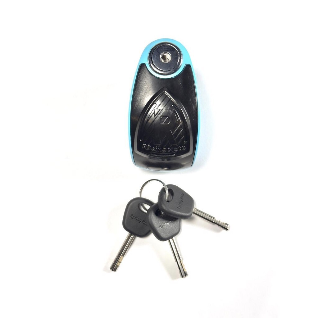 TRAVA DISCO COM ALARME GP TECH ZX7104-5 MEDIA | AZUL | UNICO
