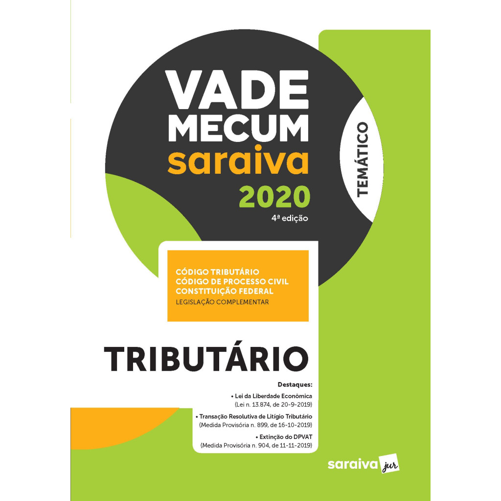 Vade Mecum Tributário - Temático - 4ª edição de 2020
