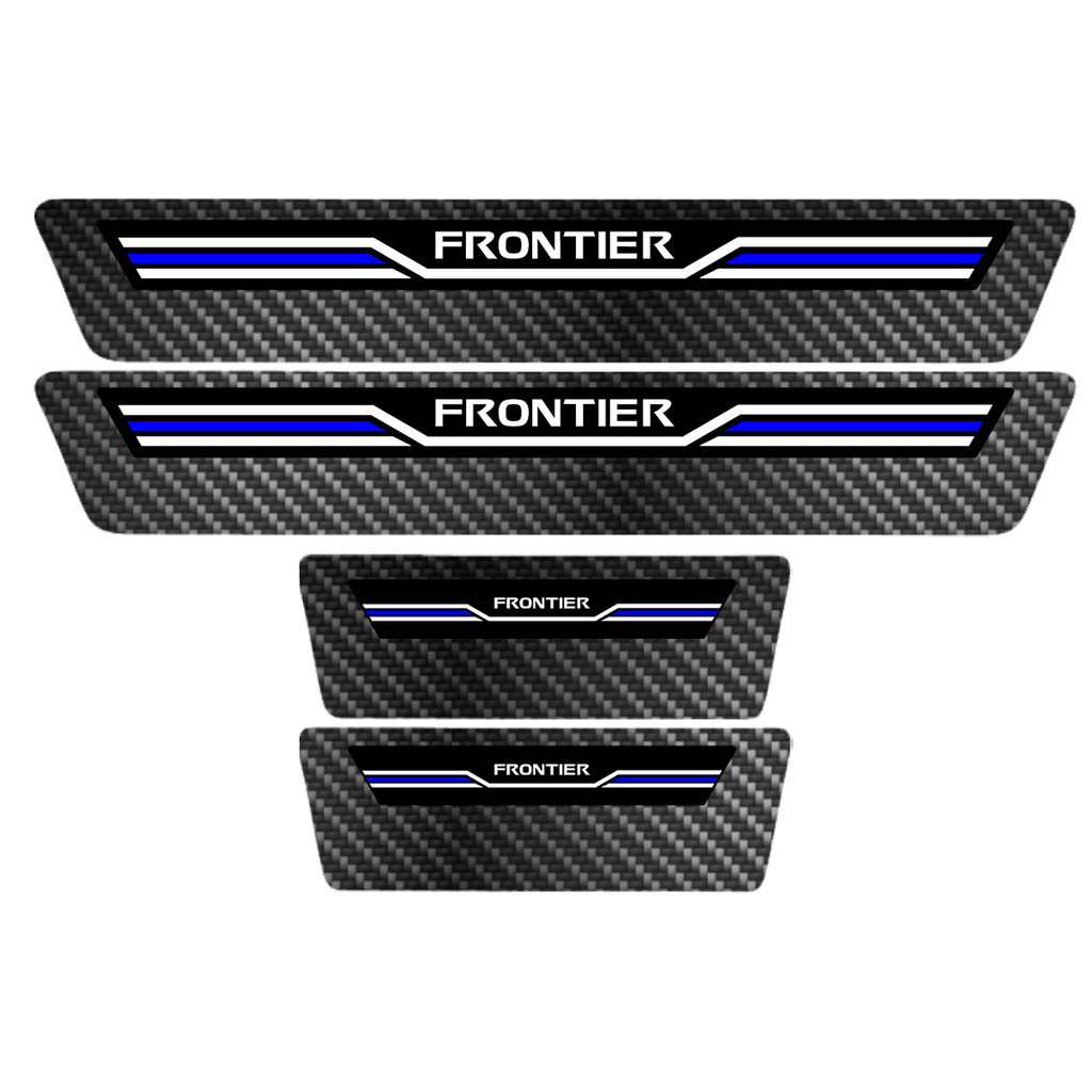Soleira Porta Sport Azul Carbono Frontier 21 22 23 2024 2025