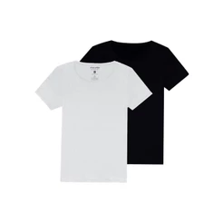 Kit com 2 Camisetas Feminina Malwee 1000004500 Colorido