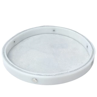 PENEIRA DE FARINHA COM ARO POLIETILENO 20CM MALHA GALVANIZADA PE-21