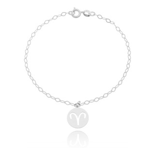 Pulseira signo em prata 925 todos signos em Oferta na Shopee