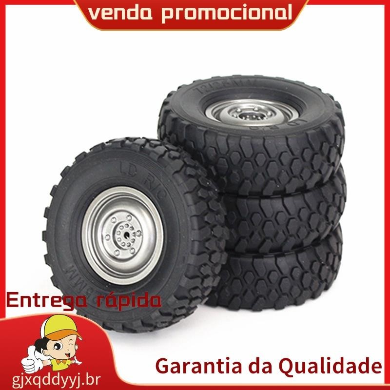 4Pcs 72mm Pneus Macios Para MN D90 MN98 MN99S WPL C14 C24 C34 B14 B24 LDRC P06 RC Peças De Reposição Carros Acessórios.gjxqddyyjbr