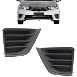 Par Grade Moldura Farol Milha Corolla 2015 2016 2017 Com Furo