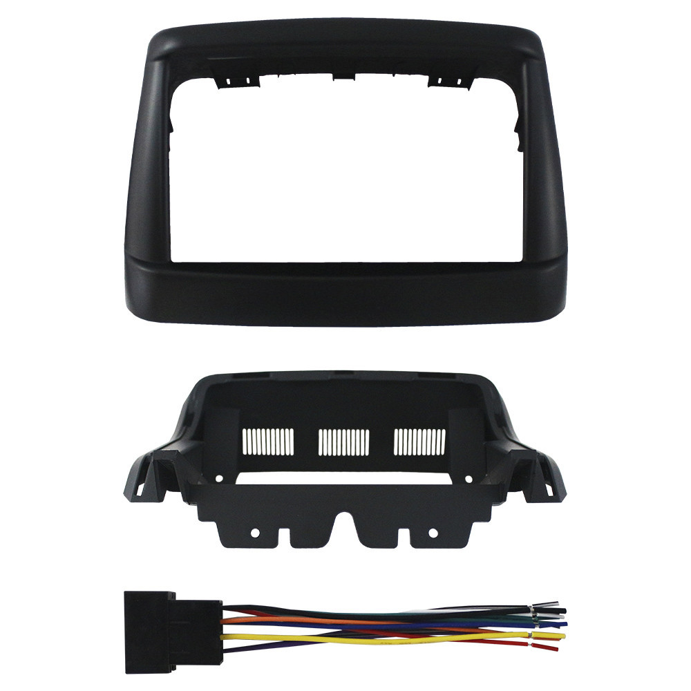 Kit Moldura Painel 7 Pol Doblo 2000 A 2021 2 Din Preto Chicote Som Padrão Japonês Chinês em Oferta na Shopee