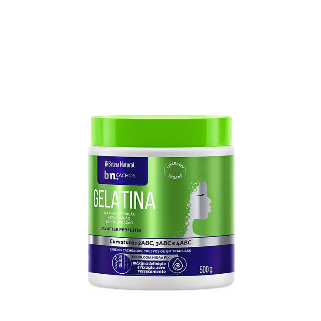 Detalhes do Creme de Pentear Explosão de Coco 1Kg + Gelatina 500g Beleza Natural