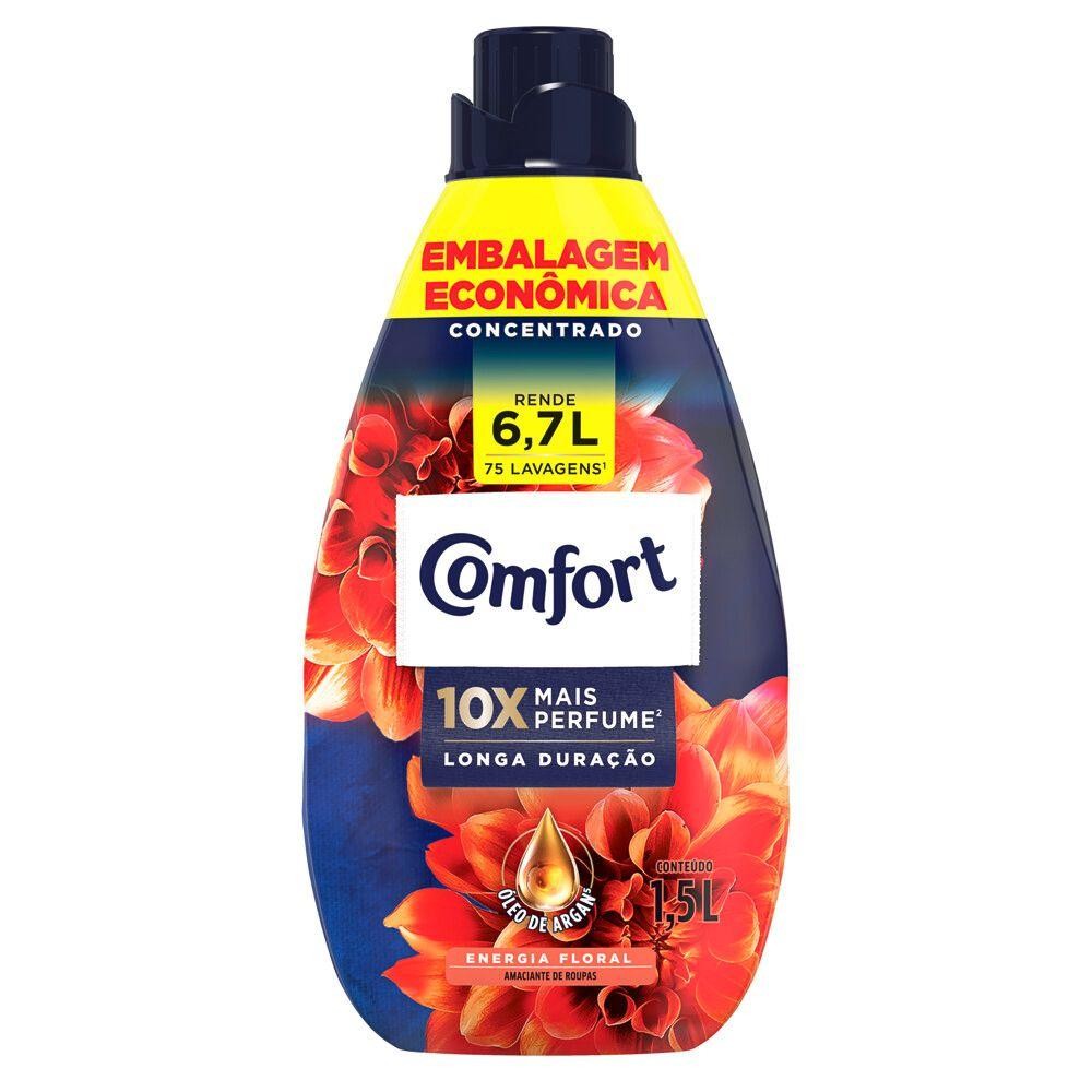 Amaciante Concentrado Comfort Energia Floral 1,5L - Home & Living