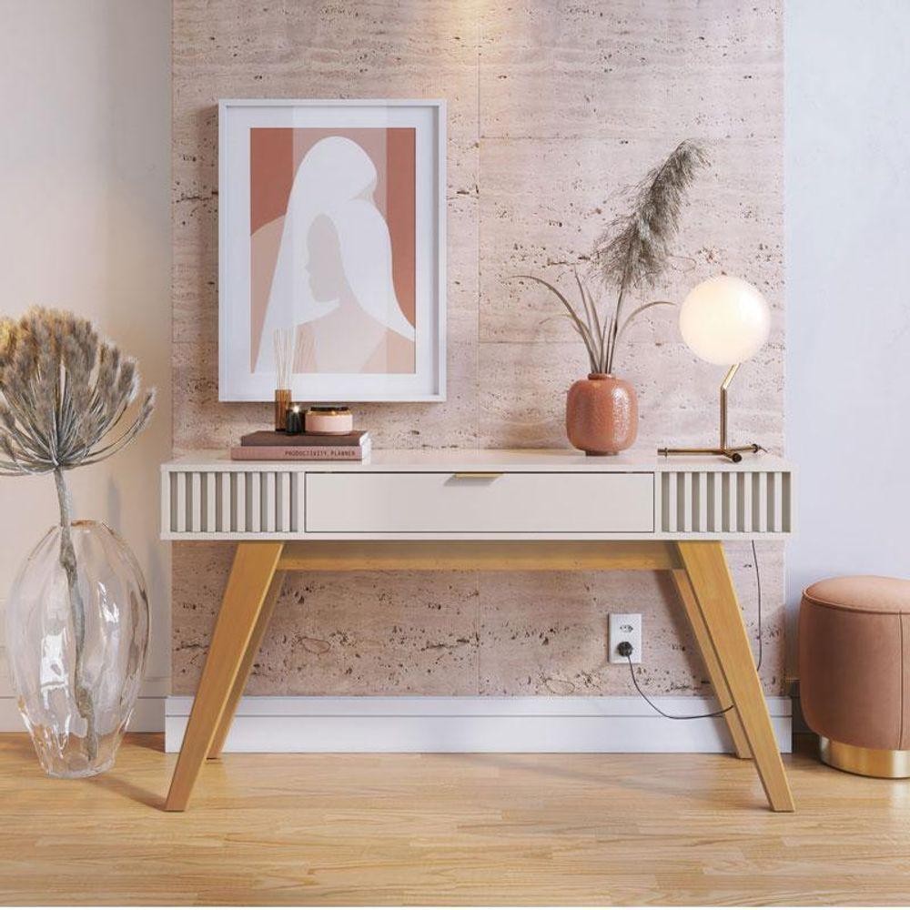 Aparador Para Sala Ambiente Riviera Off White - Colibri em Oferta na Shopee