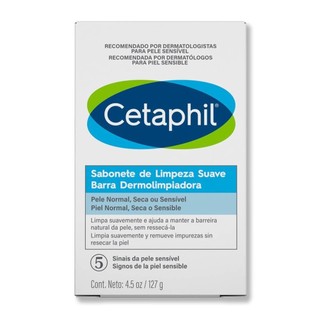 CETAPHIL SABONETE LIMPEZA SUAVE COM 127G em Oferta na Shopee