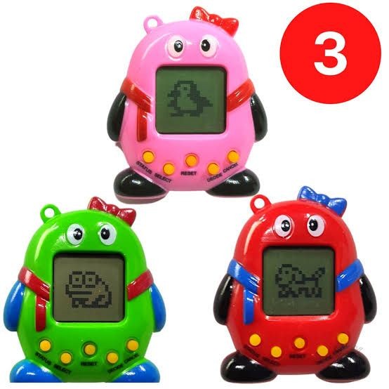 Brinquedo Bichinho Virtual Tamagoch Mini Game Jogo em Oferta na Shopee
