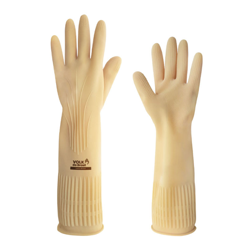 Luva de látex ranhurada M CA15100/48060/48809 Volk em Oferta na Shopee