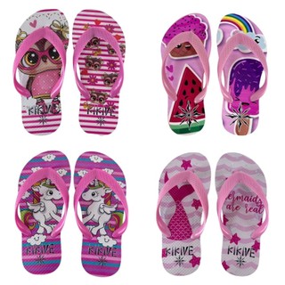 KIT 3 Chinelos SORTIDOS Infantil Menina 874 KIKIVE em Oferta na Shopee