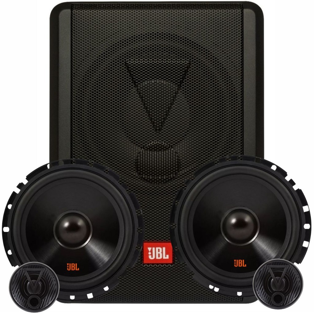 Kit Duas Vias Jbl 6 62vfx55 110w + Caixa Jbl Ativa Sw8a-ms