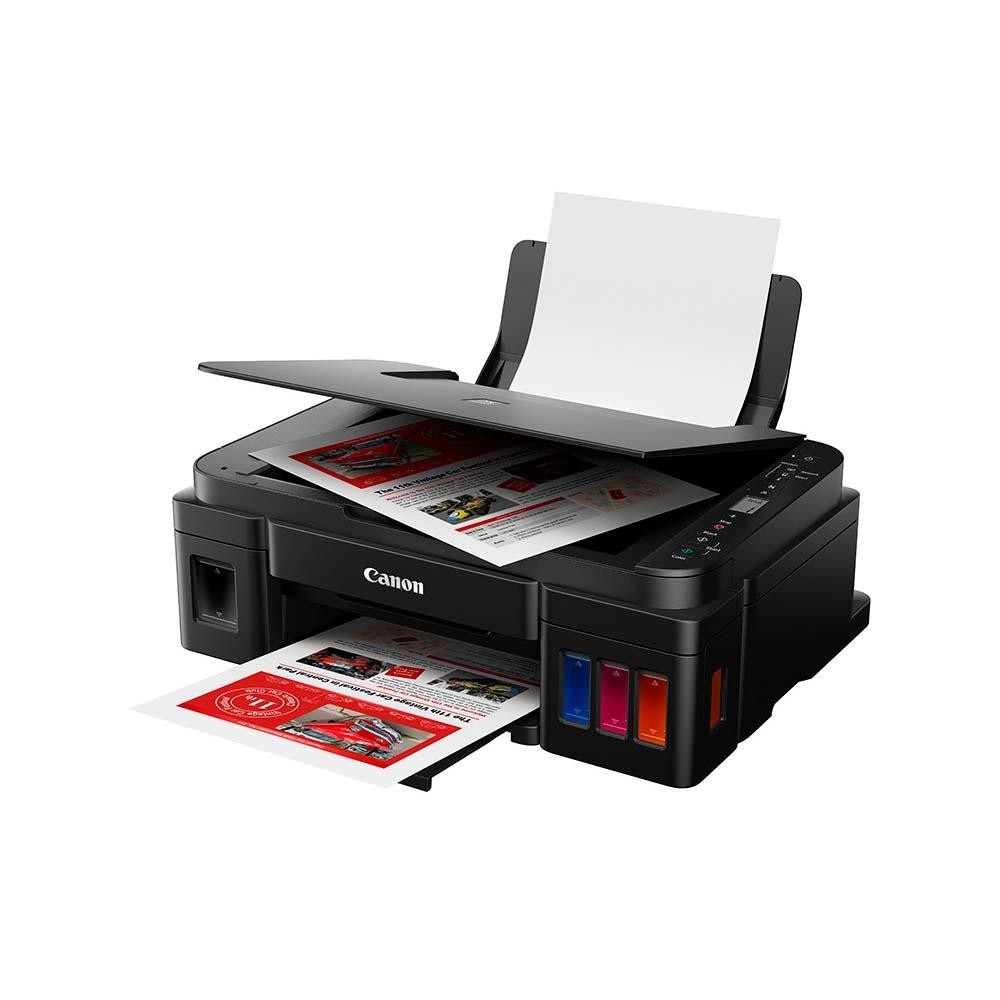 Imagem Impressora Multifuncional Com Tanque de Tinta Mega Tank G3110 Wifi Preta Canon