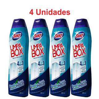** 4 Unidades ** Limpa Box SanyMix em Oferta na Shopee
