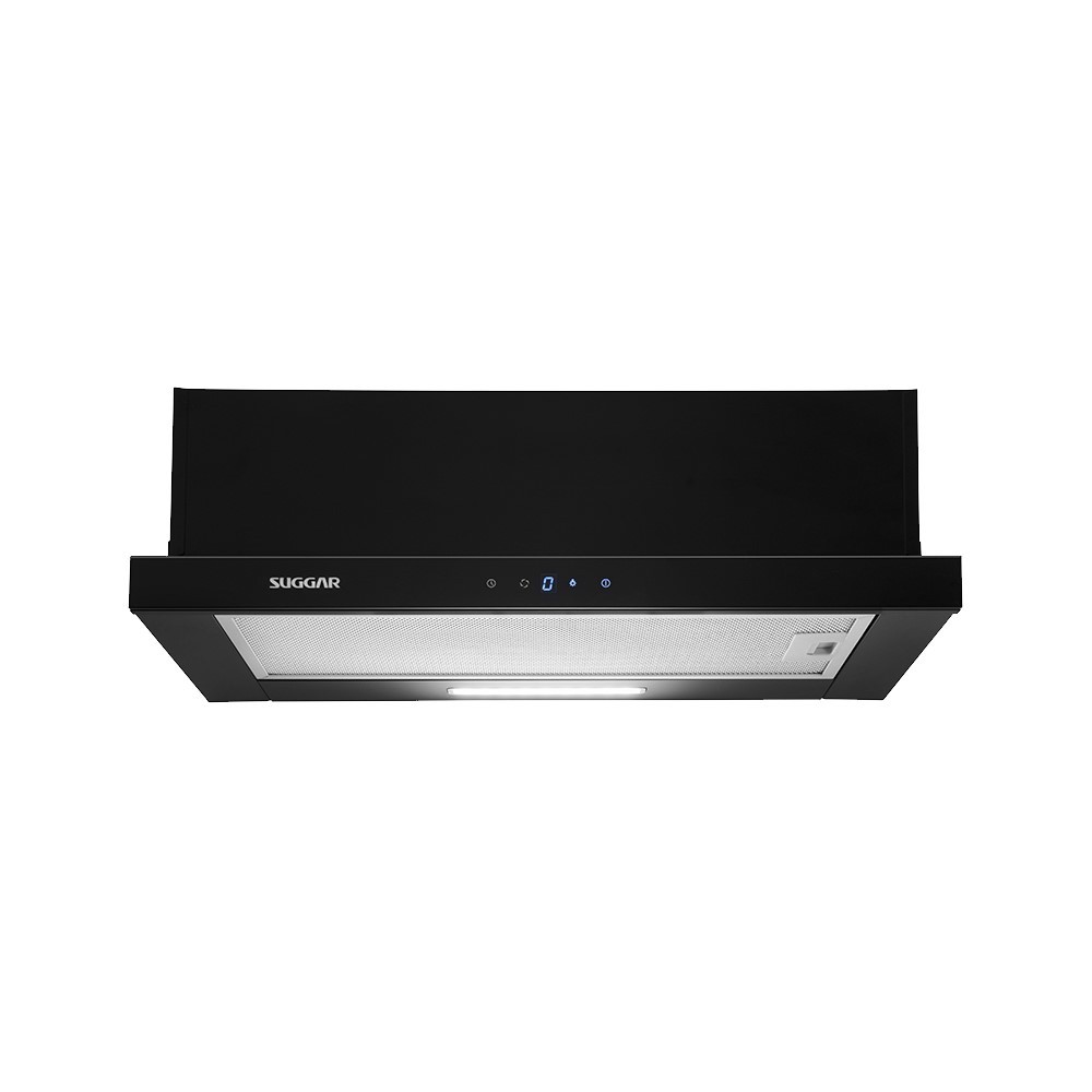 Imagem Depurador E Exaustor de Embutir Slim Touch 60cm Preto DE61THPT Suggar 127V